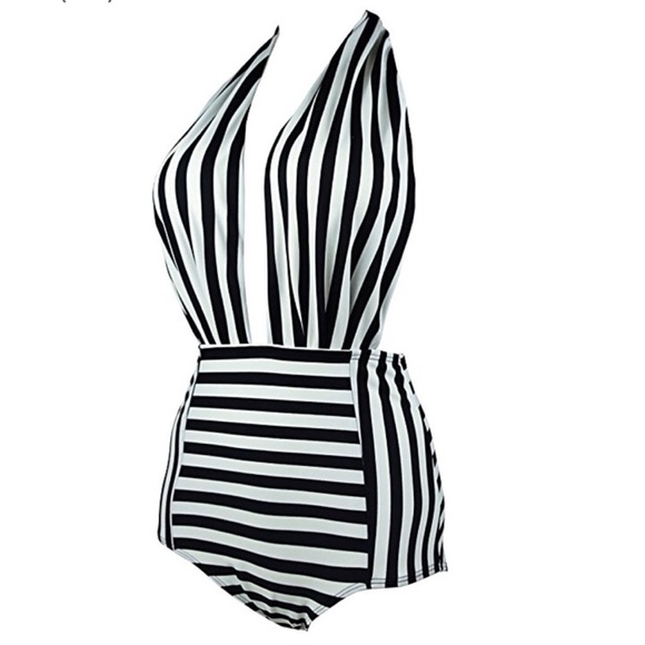 Retro one piece swimsuit ❤️ NEW* - Picture 1 of 5
